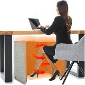 Under Desk Foot Warmer - Silent Energy Saver