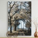 Forest Path Wall Art - Modern Canvas Decor