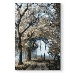 Forest Path Wall Art - Modern Canvas Decor