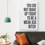 Motivational Wall Art Quote for Home Decor