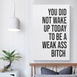 Motivational Wall Art Quote for Home Decor