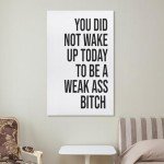 Motivational Wall Art Quote for Home Decor