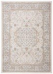 Cream & Beige Oriental Design Area Rug - 8' x 10