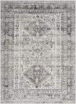 Desta Vintage Oriental Area Rug - Charcoal 5'3" x 7'3