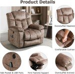 CANMOV Power Lift Recliner Chair with Massage & Heat