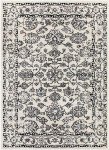 Palace Ivory Grey Black 5'3" x 7' Area Rug