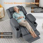 Power Lift Recliner Chair with Heat and Massage