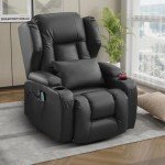 Power Lift Recliner Chair with Massage and Heat