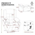 Power Lift Recliner Chair with Heat and Massage