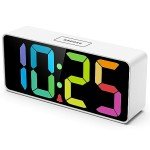 Large Digital Alarm Clock for Seniors and Kids