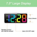 Large Digital Alarm Clock for Seniors and Kids