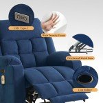 Power Lift Recliner Chair with Heat and Massage