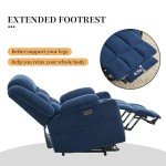 Power Lift Recliner Chair with Heat and Massage