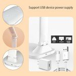 R RUCKERCO Dimmable LED Desk Lamp with USB Charger