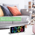 Large Digital Alarm Clock for Seniors and Kids