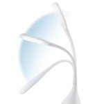 Adjustable OttLite LED Desk Lamp with Dimmable Light