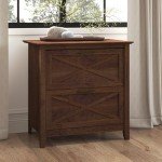 Key West 2 Drawer Lateral File Cabinet - Bing Cherry