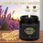 Men’s Scented Candle Gift Set - 6 Pack