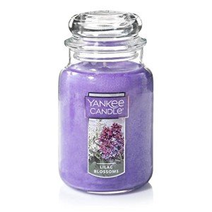 Lilac Blossoms Scented Large Jar Candle 22oz