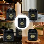Men’s Scented Candle Gift Set - 6 Pack