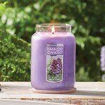 Lilac Blossoms Scented Large Jar Candle 22oz