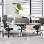 Ergonomic Rolling Office Chair with Lumbar Support