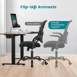 Ergonomic Rolling Office Chair with Lumbar Support
