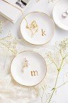 Ceramic Jewelry Tray - Elegant Trinket Dish