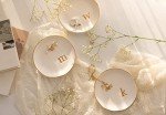 Ceramic Jewelry Tray - Elegant Trinket Dish