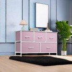 YITAHOME 5-Drawer Fabric Storage Tower Unit