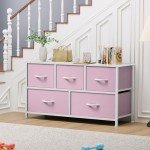 YITAHOME 5-Drawer Fabric Storage Tower Unit