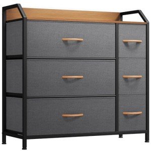 YITAHOME 6-Drawer Fabric Dresser for Bedroom