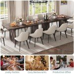 Rustic 71" Dining Table for 6 to 8 People