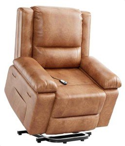 GarveeHome Power Lift Recliner Chair with Heat & Massage