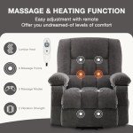 BOSMILLER Power Lift Recliner with Heat & Massage