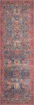 Loloi II Loren Blue/Red 7'6" x 9'6" Rug