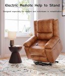 GarveeHome Power Lift Recliner Chair with Heat & Massage
