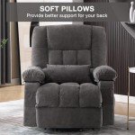 BOSMILLER Power Lift Recliner with Heat & Massage