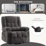 BOSMILLER Power Lift Recliner with Heat & Massage