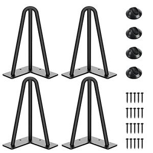 8-Inch Hairpin Table Legs - Mid-Century Style (4PCS)