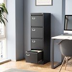 4-Drawer Vertical File Cabinet for Home Office