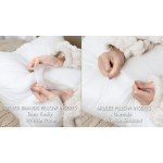 MIULEE Rectangle Pillow Inserts Set of 2