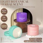 Lavender Scented Candle Set – 6 Pack