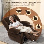 Large Power Lift Recliner Chair with Massage