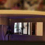 Ampper Clip-On Convex Security Mirror for Desks