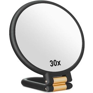 Sifolo 30x Travel Handheld Magnifying Mirror