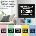 Large Display Dementia Clock with Calendar & Picture Frame