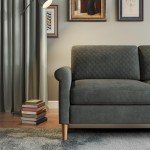 Vesgantti 65" Grey Mid Century Loveseat Sofa