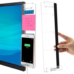 Creative Monitor Side Panel with Memo Board & Holders
