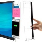 Creative Monitor Side Panel with Memo Board & Holders